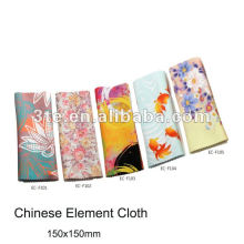 Logo printed eyeglass lens cleaning cloth